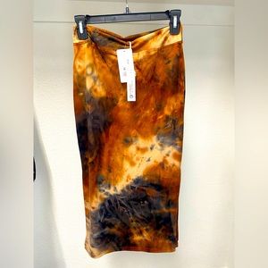 SunDry Siene Tie Dye Midi Skirt size 1 (S)